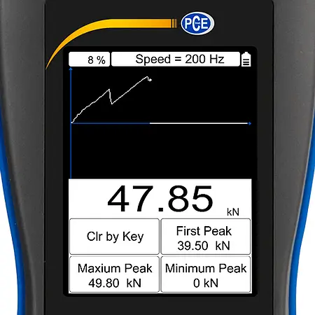 Dinamómetro PCE-DFG NF 50K