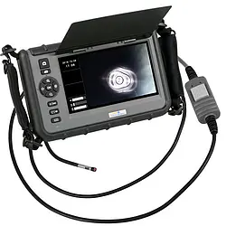 Endoscopio PCE-VE 1000 con sonda flexible con cámara