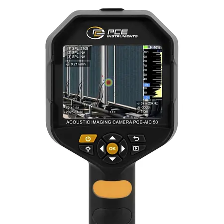 Medidor laser temp. Pantalla