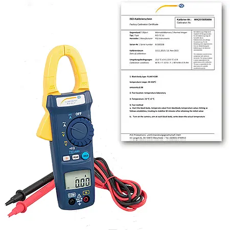 Medidor de automoción incl. certificado de calibración ISO