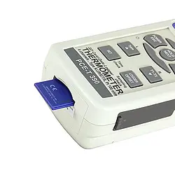 Medidor de temperatura de varios canales - Ranura tarjeta SD