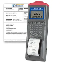 Medidor de temperatura PCE-JR 911-ICA incl. certificado ISO