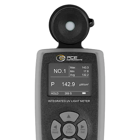 Medidor UV Pantalla