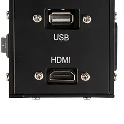 Microscopio con conexión USB y HDMI