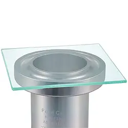 Reómetro de copa Ford - Placa de cristal