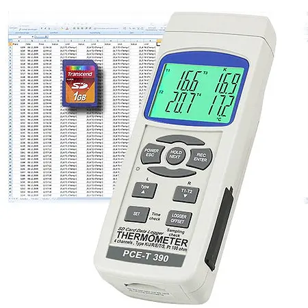 Registrador de datos de temperatura