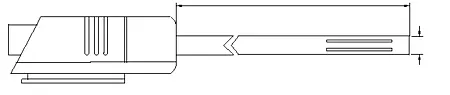 Sensor temperatura 6000-1055 (Pt100)