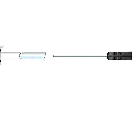 Sonda tipo K para altas temperaturas