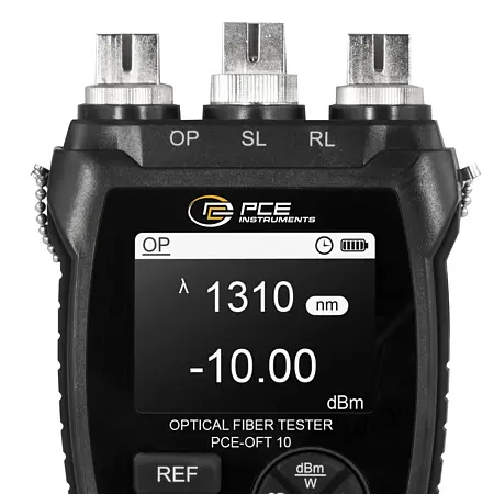 Tester de redes LAN Pantalla