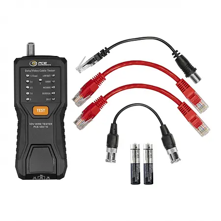 Tester de redes LAN - Contenido del envío