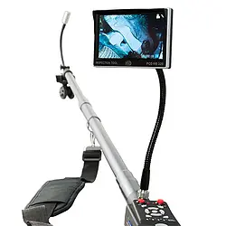 Videoendoscopio - Conexión de la pantalla con la sonda y la unidad de control