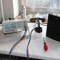 Watímetro - Comprobando la potencia calorífica de un termoventilador eléctrico