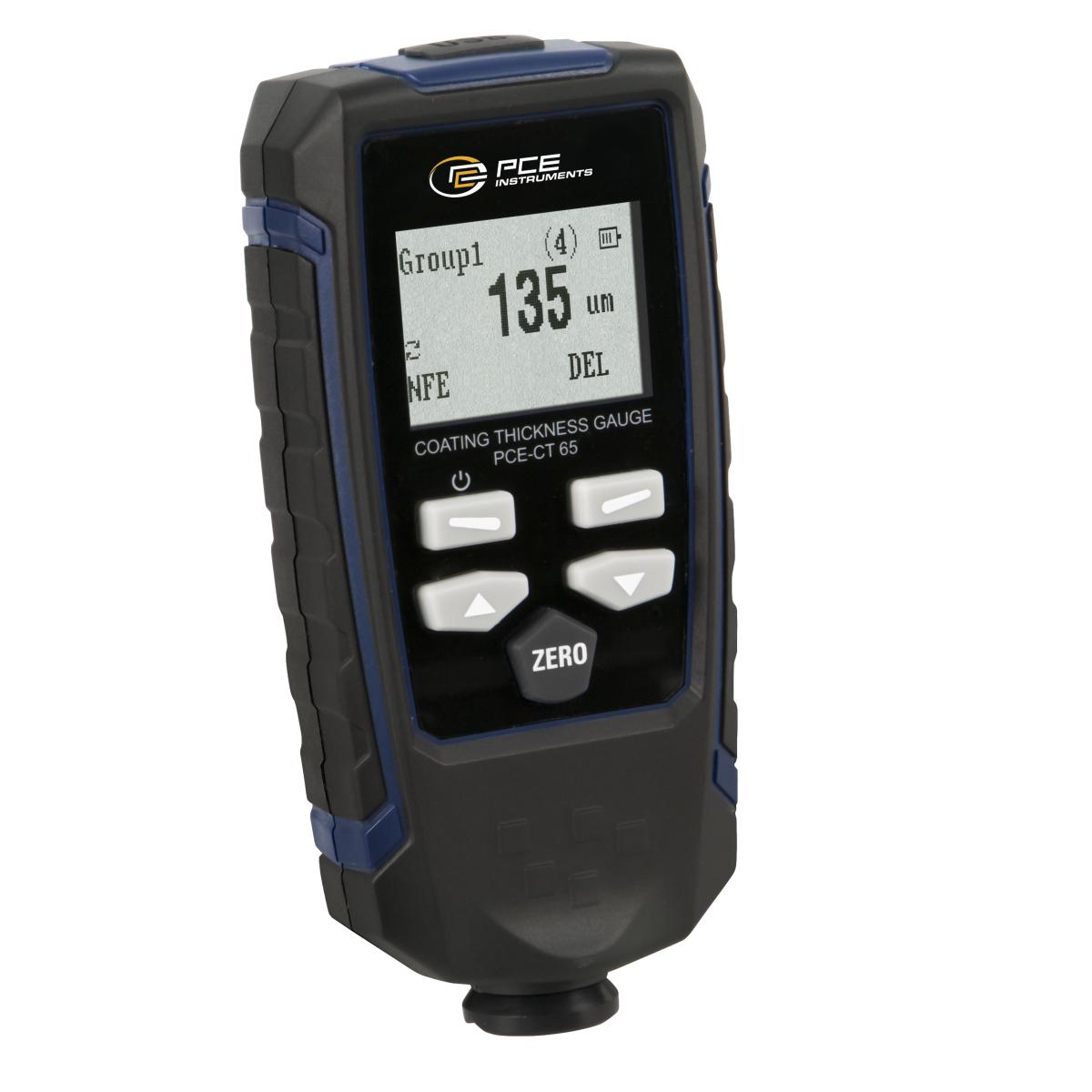 Medidor de espesor PCE-CT 65 