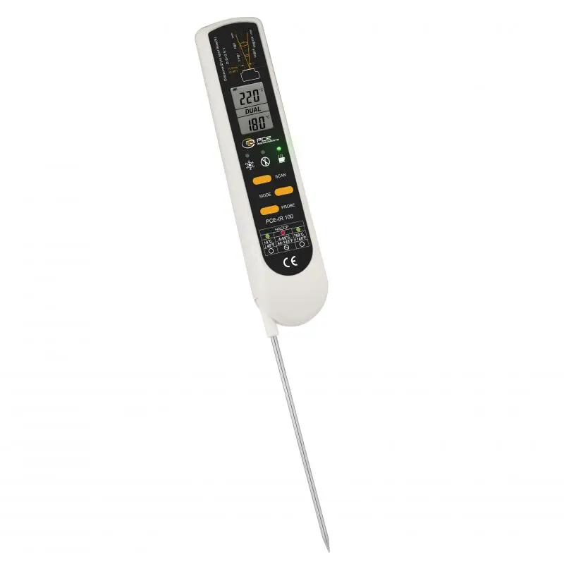 PCE-IR 90 Mini Pinza Amperimétrica de Alta Resolución para Medición de Corriente AC/DC con Control de Tensión - PCE-DC3 - 1