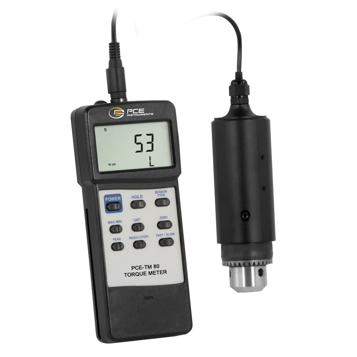 Medidor de torque PCE-TM 80 