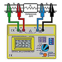 Óhmetro - Medición de cuatro hilos