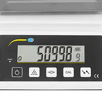 Balanza analítica con pantalla LCD