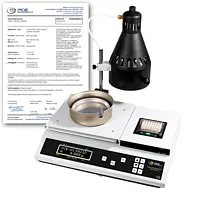Balanza de humedad PCE-UX 3011D-ICA incl. certificado calibración ISO 