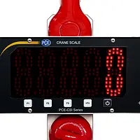 Balanza para colgar - Pantalla