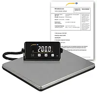 Balanza para paquetería PCE-PB 200N-ICA incl. certificado calibración ISO 