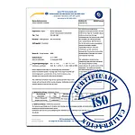 Certificado de calibracion ISO