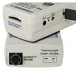 Higrómetro - Conexiones de los sensores de humedad y temperatura