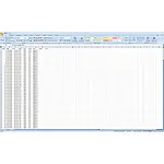 Higrómetro - Excel con los datos