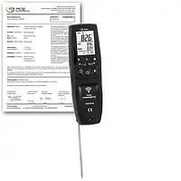 Instrumento de medición en superficies Termómetro infrarrojo PCE-IR 90-ICA incl. certificado calibración ISO 