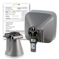 Medidor climatológico incl. certificado de calibración ISO