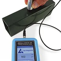 Medidor de grosor de material - Imagen de uso
