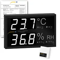 Medidor de humedad PCE-EMD 5-ICA incl. certificado calibración ISO 