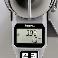 Medidor de humedad rel. Pantalla