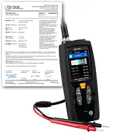Medidor de longitud de cables PCE-CLT 10-ICA incl. certificado de calibración ISO 
