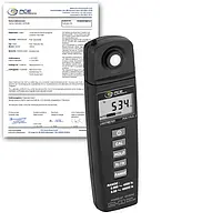 Medidor de luz PCE-170 A-ICA incl. certificado de calibración ISO 