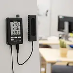 Medidor de temperatura - Imagen de uso