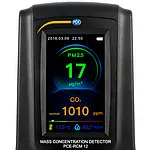 Medidor de temperatura - Medición de la concentración de CO2