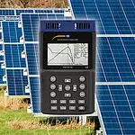 Medidor fotovoltaico para campos solares
