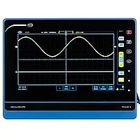 Vista frontal del osciloscopio tablet PCE-OC 4