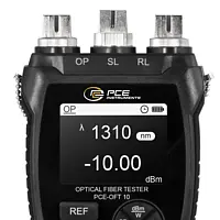 Tester de redes LAN Pantalla
