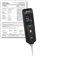 Vibrómetro PCE-VT 60-ICA incl. certificado de calibración ISO 