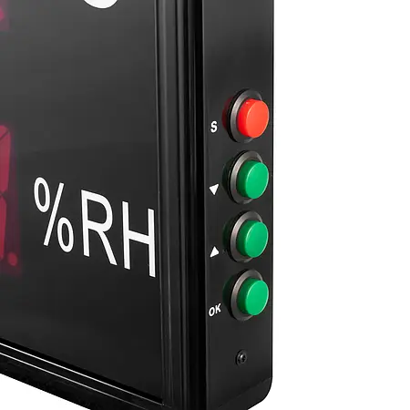 Air Humidity Meter buttons