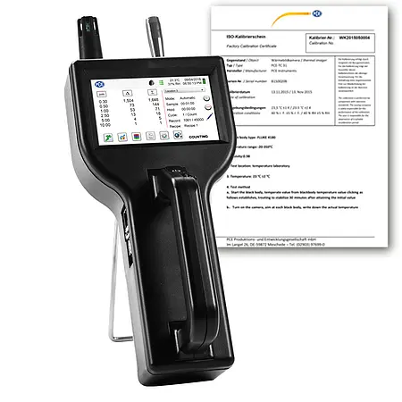 Air Quality Meter PCE-PQC 12EU Incl. Calibration Certificate