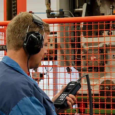 Condition Monitoring Vibration Meter application