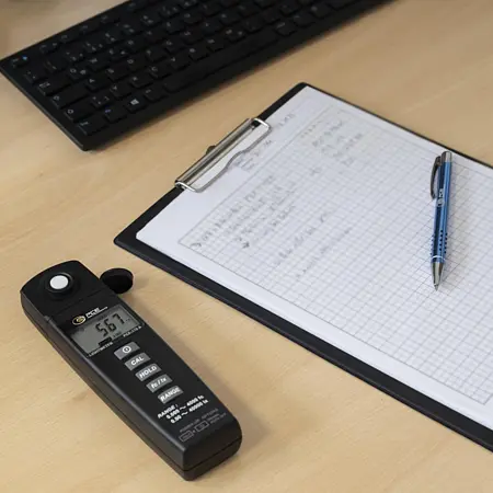 Illuminometer Application picture
