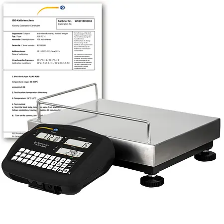 Inventory Scale PCE-SCS 60-ICA incl. ISO Calibration Certificate