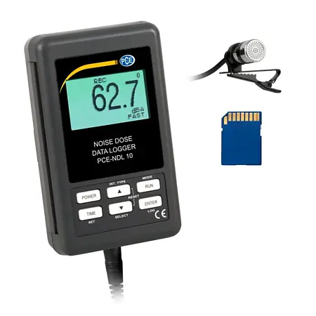 Noise Dose Meter / Sound Dose Meter PCE-NDL 10
