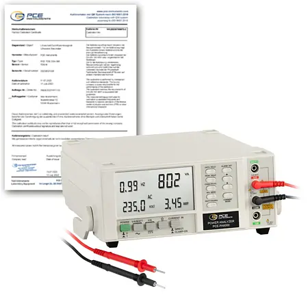 Power Quality Analyser / Power Analyzer PCE-PA6000-ICA