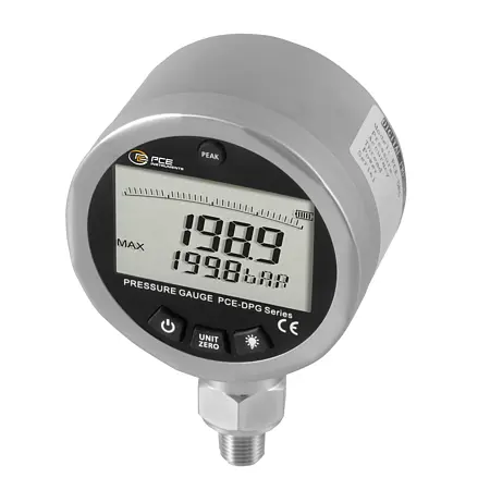 Pressure Gauge Control panel