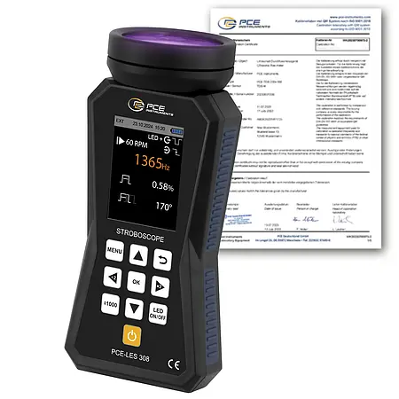 Tachometer PCE-LES 308UV-365-ICA