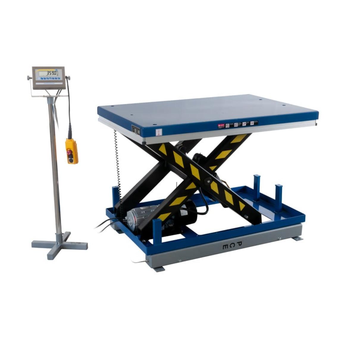 Hydraulic Lifting Table - Hand Pallet Truck Scale PCE-HLTS 2T 